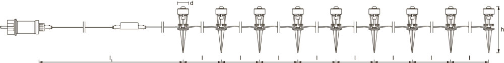 dimension lumiere led